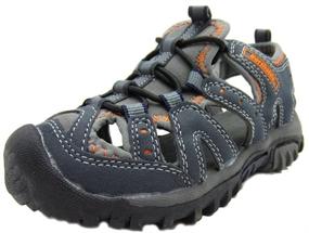 img 4 attached to 🌄 Boys' Outdoor Sandals in Little Orange by Northside - Closed Toe Shoes