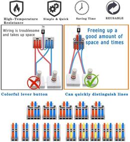 img 2 attached to 🔌 Efficient Conductor Splicing Assortment Connector - Enhanced Connectivity Solution