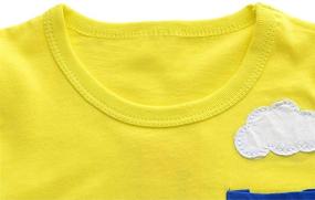 img 1 attached to 👕 Boys' Clothing - Little Sleeve Tshirt with Cartoon Graphic