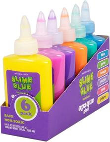 img 3 attached to 🔮 Maddie Rae's Opaque Slime Making Glue - (6) 4oz Bottles, Assorted Colors, Fast Shipping - Non-Toxic, School-Grade Formula, Ideal for Slime Making Kit Supplies, Crafts