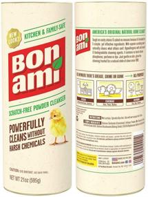 img 1 attached to 🧼 Bon Ami Powder Cleanser -21oz (Pack of 2): Versatile and Effective Cleaning Solution for Your Household