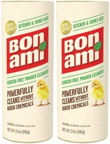 img 2 attached to 🧼 Bon Ami Powder Cleanser -21oz (Pack of 2): Versatile and Effective Cleaning Solution for Your Household