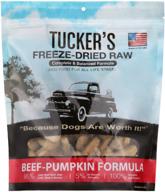 tuckers freeze raw pumpkin formula dogs and food logo