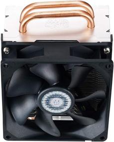img 2 attached to 💨 Cooler Master Hyper T2: Compact Dual-Looped CPU Cooler with 95mm Fan and Copper Heat Pipes for AMD Ryzen/Intel LGA1151