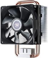 💨 cooler master hyper t2: compact dual-looped cpu cooler with 95mm fan and copper heat pipes for amd ryzen/intel lga1151 logo