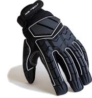 rig tech impact anti vibration work gloves logo