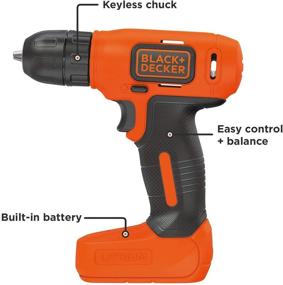 img 3 attached to BLACK DECKER BDCD8C Lithium Drill