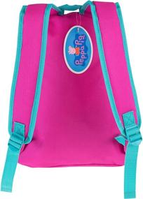 img 1 attached to 🐷 Adorable Peppa Pig Girls Backpack: Stylish and Functional for Little Ones