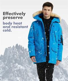 img 2 attached to Top-rated Windproof Boys' Clothing and Jackets & Coats by PUREMSX - Ideal for Insulated Snowboarding