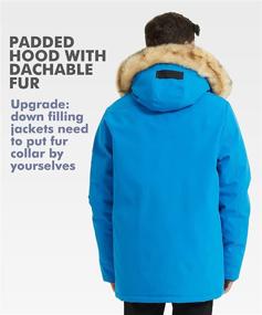 img 1 attached to Top-rated Windproof Boys' Clothing and Jackets & Coats by PUREMSX - Ideal for Insulated Snowboarding