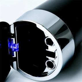 img 1 attached to 🚗 Portable Smokeless Car Ashtray with Lid and Blue LED Light: Convenient Cigar Garbage Container