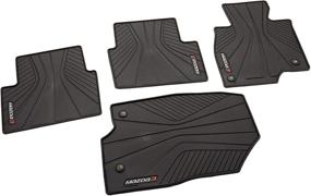 img 3 attached to Genuine Mazda 0000-8B-L82 All-Weather Car Floor Mat