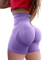 💪 enhance your figure with oqq women's butt lifting yoga shorts - high waist tummy control, ruched booty pants for dynamic workouts logo