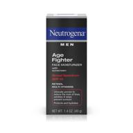 🧴 triple value bundle: neutrogena men age fighter face moisturizer spf 15 - pack of 3, 1.4 ounce each! logo