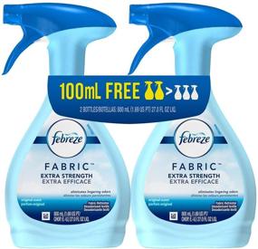 img 1 attached to Febreze Оригинальный Усиленный Освежитель Тканей (Пакет Экономии, 2 x 27 унций): Освежите и оживите Ваши Ткани