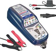 tecmate optimate 4 dual program: advanced 9-step 12v 1a sealed battery charger & maintainer - efficient battery saving solution, tm-341 logo