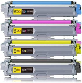 img 3 attached to 🖨️ CHINGER Compatible Toner Cartridge Set for Brother HL-3170CDW HL-3140CW MFC-9130CW MFC-9340CDW HL-3180CDW MFC-9330CDW (TN221 TN225), 4 Pack - Black, Cyan, Magenta, Yellow