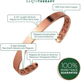 img 2 attached to Earth Therapy Magnetic Bracelet Arthritis