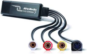 img 4 attached to AVerMedia EZMaker 7 USB Video Capture Card: Convert RCA Composite, VHS to DVD with S-Video | Cyberlink Media Suite Software Included | Windows 10 Support (C039)