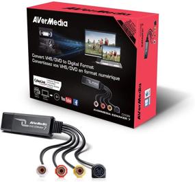 img 2 attached to AVerMedia EZMaker 7 USB Video Capture Card: Convert RCA Composite, VHS to DVD with S-Video | Cyberlink Media Suite Software Included | Windows 10 Support (C039)