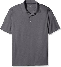 img 4 attached to Amazon Essentials Regular Fit Quick Dry Heather Men's Clothing for Shirts