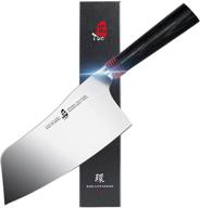 tuo cleaver knife vegetable stainless logo