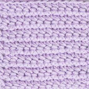 img 2 attached to 🧶 Bernat Handicrafter Cotton Scents Yarn, 1.5 oz - Lavender Fragrance, Medium Worsted Weight, Gauge 4