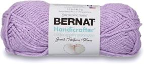 img 4 attached to 🧶 Bernat Handicrafter Cotton Scents Yarn, 1.5 oz - Lavender Fragrance, Medium Worsted Weight, Gauge 4