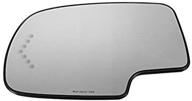 🔍 high-quality, apa replacement mirror glass - 2003-2006 tahoe yukon escalade avalanche suburban - driver left side - power heated, led signal - gm oem part 88944391 gm1324102 logo