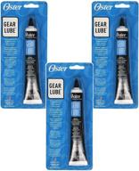 многоупаковка грязи для электрической стрижки oster gear lube - 1,25 унции, набор из 3 штук. логотип