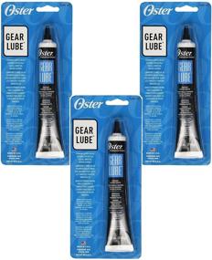 img 1 attached to Oster Gear Lube Electric Clipper Grease Multipack - 1.25 oz, Set of 3