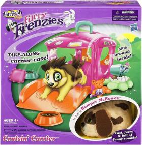 img 1 attached to 🐾 Furreal Frenzies Cruisin Carrier by Hasbro: The Ultimate Interactive Pet Toy