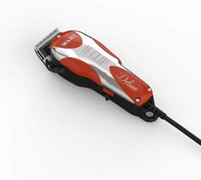 img 3 attached to 🐾 Wahl Professional Animal Deluxe U-Clip Pet, Dog, and Cat Clipper & Grooming Kit - Red and Chrome (#9484-300)