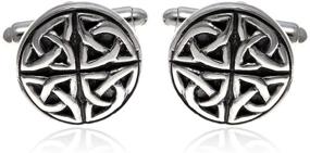 img 4 attached to Sophisticated Sterling Cufflinks: Alexander Castle USCEL SCUF 544O