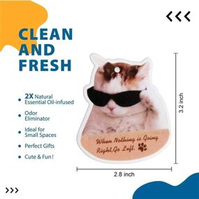 img 2 attached to 4-Pack Vanilla Car Air Freshener: Hanging Paper for Auto/Home I Long-lasting Car Perfume Infused with Essential Oils