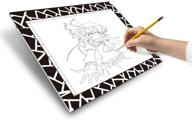 lps5 litup детская светодиодная световая панель ultra thin mini size a5 led artcraft 🎨 tracing light pad - 9.8×7.64 дюймовая световая доска для художников, рисования, анимации, дизайна и шаблонирования. логотип