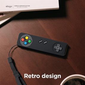 img 2 attached to елаго R4 Ретро-чехол для 2021 года Apple TV Siri Remote 2-го поколения - классический дизайн контроллера, доступ ко все функциям - черный +