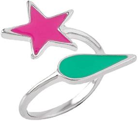 img 4 attached to 🔥 Hunter X Hunter Hisoka Adjustable Ring - Tear Drop Star Open Ring, Anime Cosplay HunterxHunter Jewelry Accessories