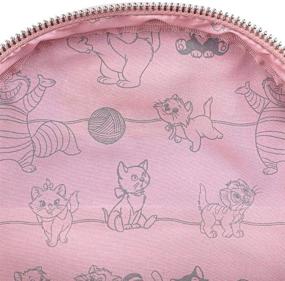 img 1 attached to 🐱 Loungefly Disney Cats Double Strap Faux Leather Women's Shoulder Bag Purse - Enhanced for SEO