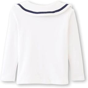 img 3 attached to 👚 ContiKids Girls Peter Collar Blouse for Stylish Girls: Clothing and Tops, Tees & Blouses Exploring Fashion Trends