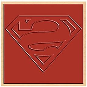 img 3 attached to Rubber Stamp Comics Superman Logo