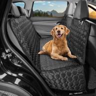 🐶 bonzoo dog car seat cover: ultimate protection for cars, trucks, and suvs logo