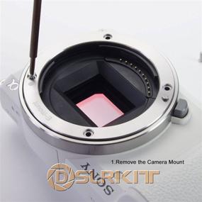 img 2 attached to 📸 Enhance Your Sony NEX E Camera: DSLRKIT Metal E-Mount Replacement for A7, A7R, A7RII, A5100, A6000, A6300