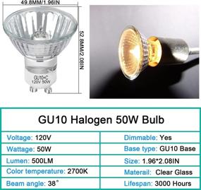 img 2 attached to 💡 Advantages of Dimmable Halogen Recessed Lighting: Long Lifespan Unveiled