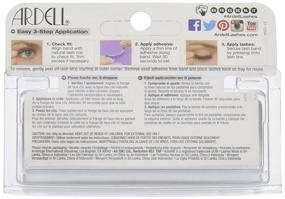 img 1 attached to 👀 Enhance Your Look with Ardell Fashion Lashes Pair - 109 Demi (Pack of 4)