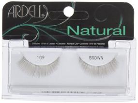 img 2 attached to 👀 Enhance Your Look with Ardell Fashion Lashes Pair - 109 Demi (Pack of 4)