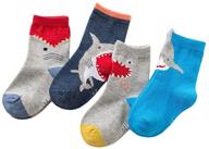 🧦 anbaby boys fashion cotton short crew socks - athletic style for optimal comfort and performance logo