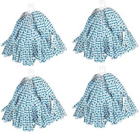 img 2 attached to 🧹 4-Pack EVERCLEAN Self-Wringing Cone Mop Refill for Model 7140 Cone Wringer Mop (7141-34)