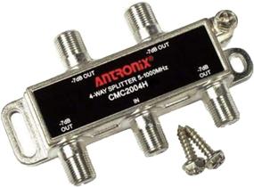 img 1 attached to Antronix CMC2004H-A 4-Way High Performance Coax Cable TV & Internet Splitter -7dB 5-1002 MHz