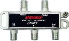 img 2 attached to Antronix CMC2004H-A 4-Way High Performance Coax Cable TV & Internet Splitter -7dB 5-1002 MHz